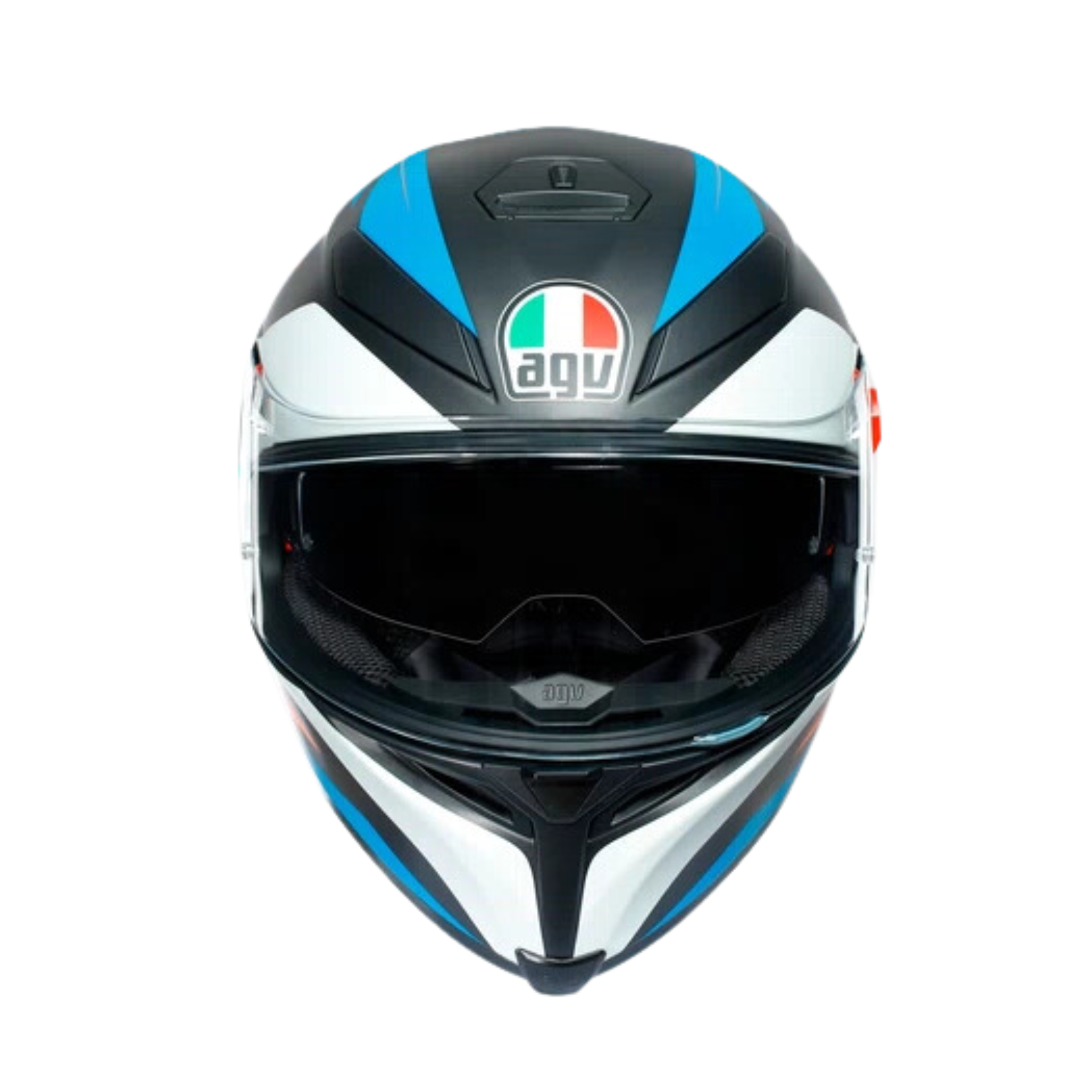 AGV K5 S E2205 MULTI - NÚCLEO NEGRO MATE/AZUL/NARANJA