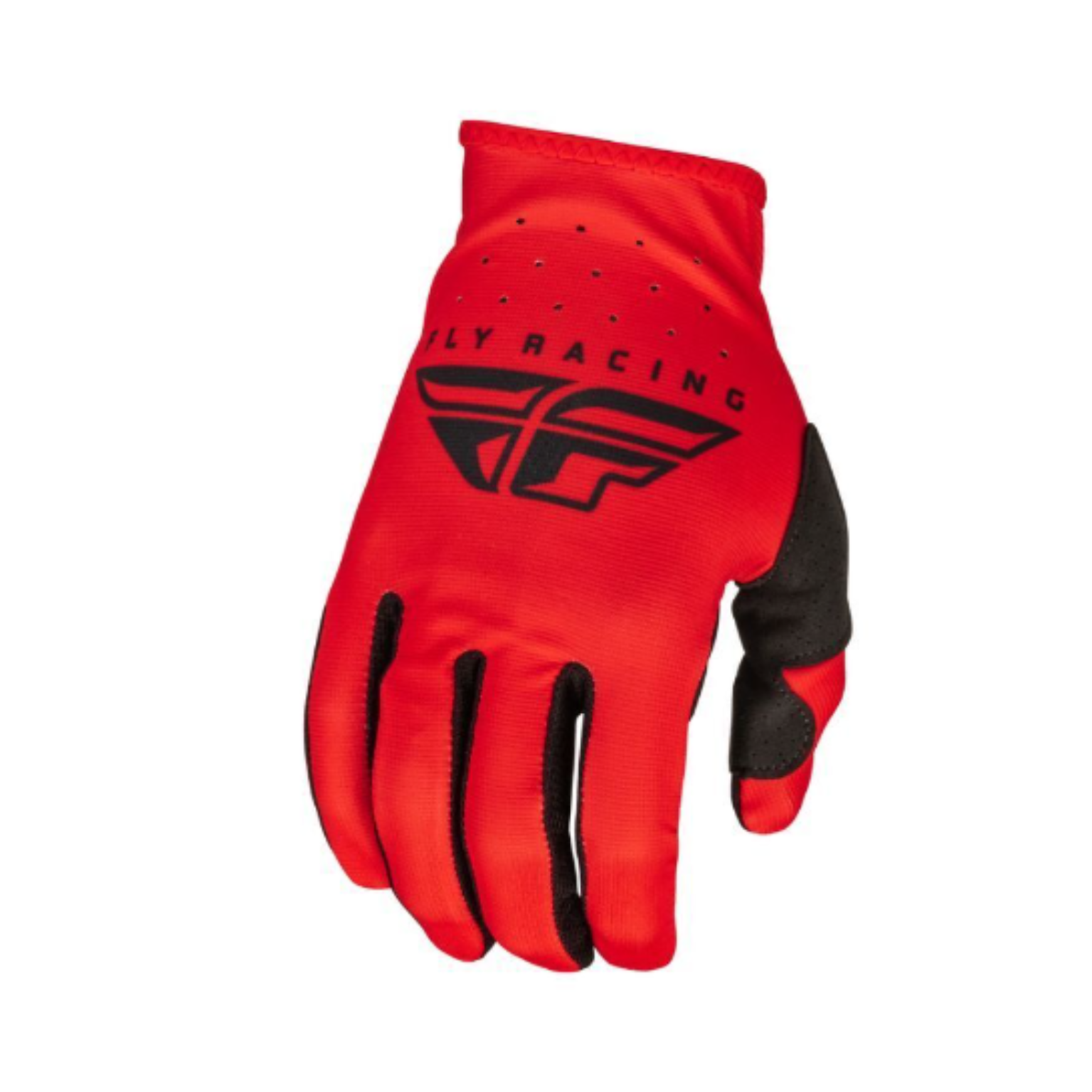 Guante FLY LITE Negro/Rojo Niños