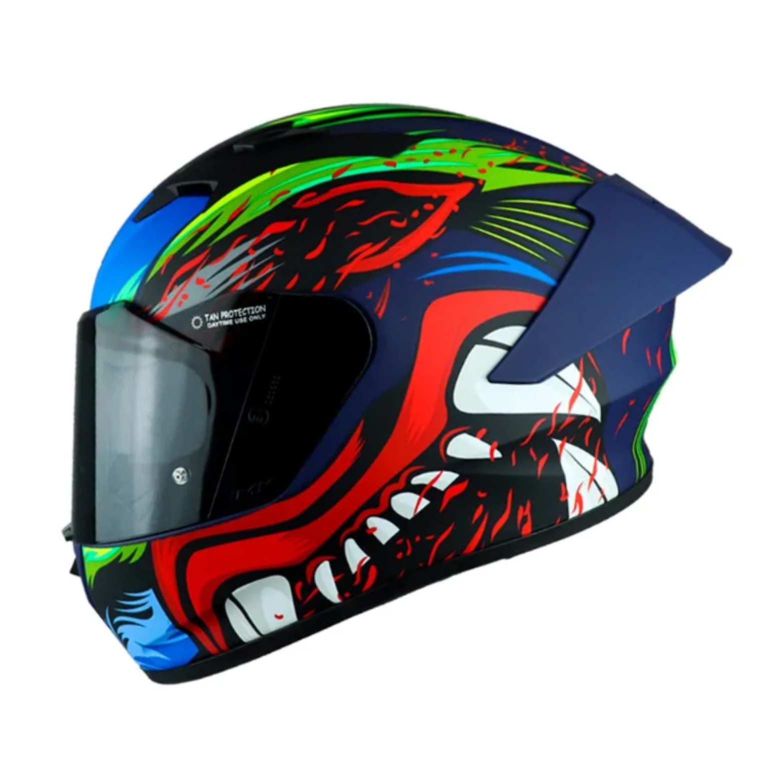 CASCO SMK STELLAR ANIMAL AZUL MATE