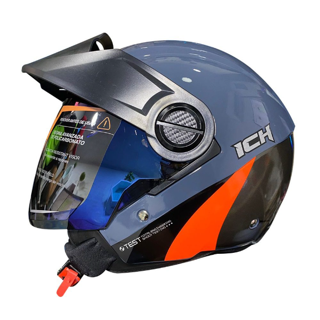 Casco Abierto ICH-102 SPECIAL FIGURE BRILLO